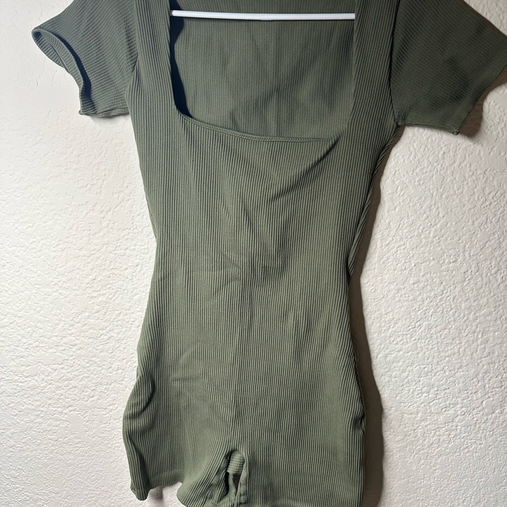 Windsor Sage Ribbed Bodysuit